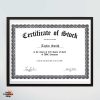 Certificate of Stock
